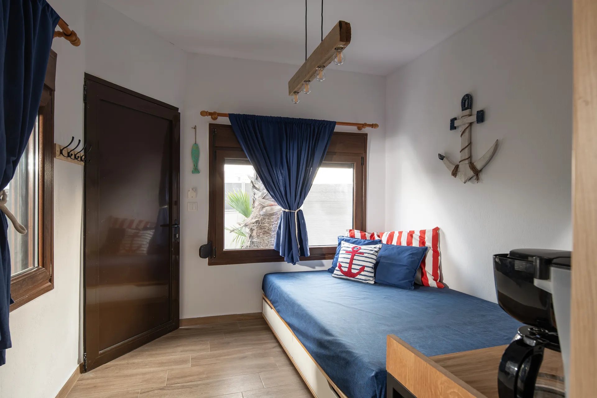 Nautical Toroni Studios-Studio with garden view